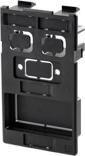 Weidmüller FrontCom Vario Einsatzplatte ungeschirmt IE-FC-IP-PWS/2ST/1D9 in Schwarz mit 1 x Power, 2 x Data und 1 x Signal - Bild 1