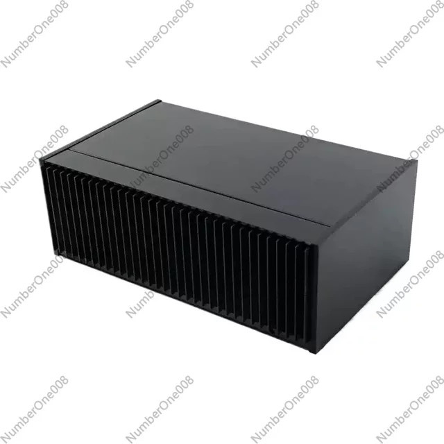 Quad 405 Stereo-Verstärker Chassis-Gehäuse in Schwarz für audiophile Heimkino-Stereo-Systeme - Bild 1