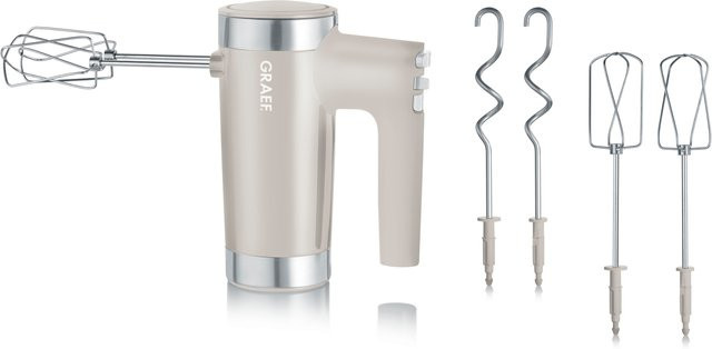 Graef Family Line HM508EU Handmixer 600W in Taupe/Beige - Bild 1