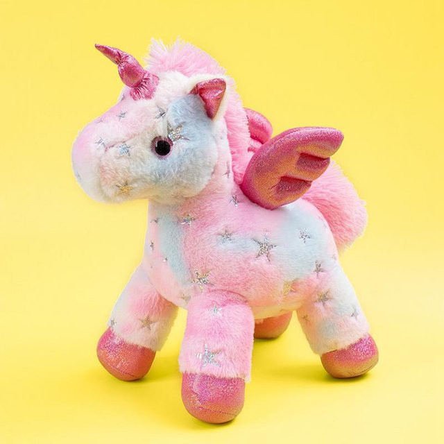 STERN Einhorn Plüschtier, Rosa / Pink, Bunt / Mehrfarbig - Bild 1