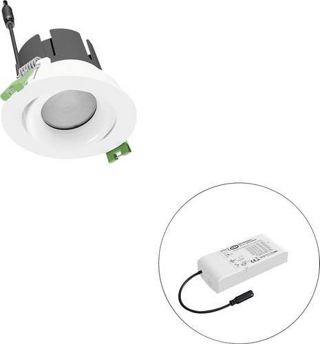 EVN LED-Deckenstrahler F10RXXXM0630L15D in Weiß, rund und verstellbar - Bild 1