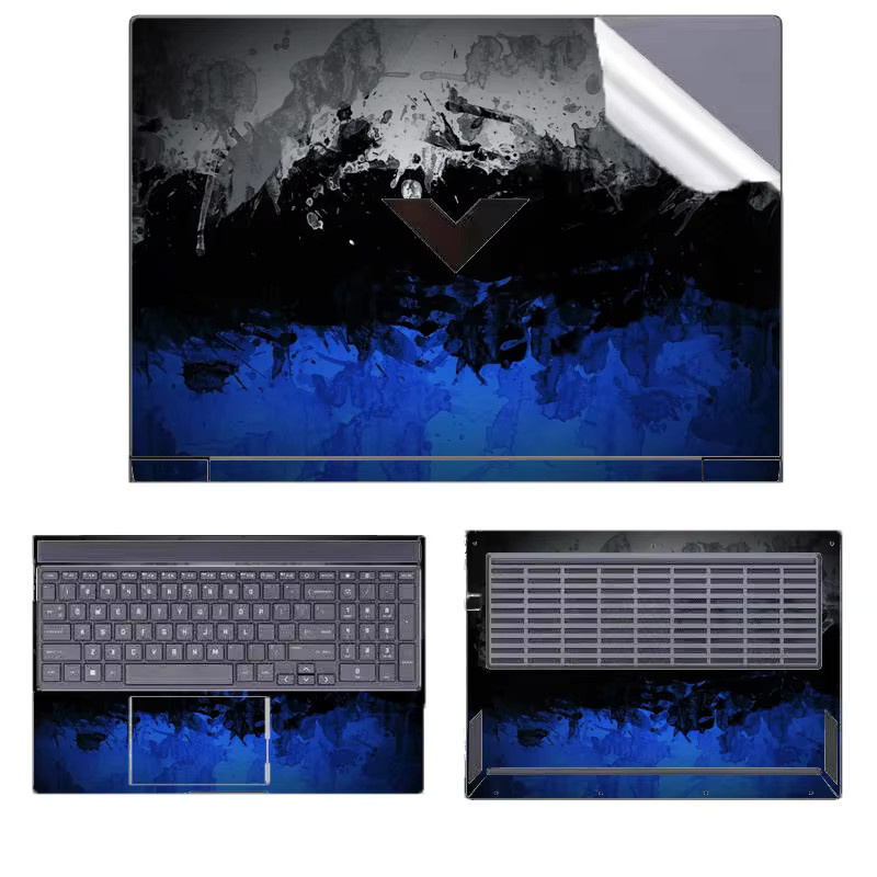 Anti-Kratzer DIY Vinyl Aufkleber als Schutzfolie für HP Victus Gaming Laptop 15,6 und 16,1 Zoll (Modelle 15-fa, 15-fb, 16-r, 16-s) - Bild 3