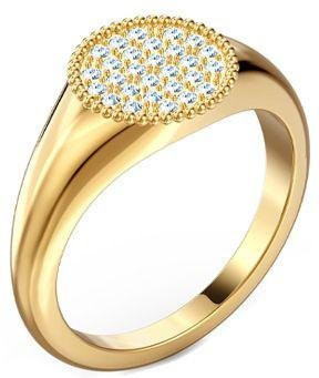 Swarovski Ring, Gold, Kristall, Unisex - Bild 1