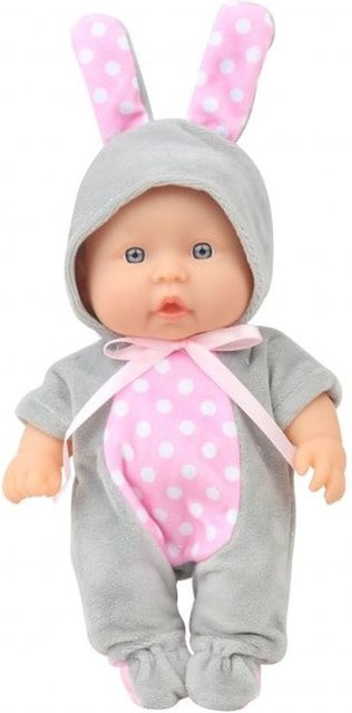 Moni Kinderpuppe Hase Spielpuppe grau ab 3 Jahren - Bild 1