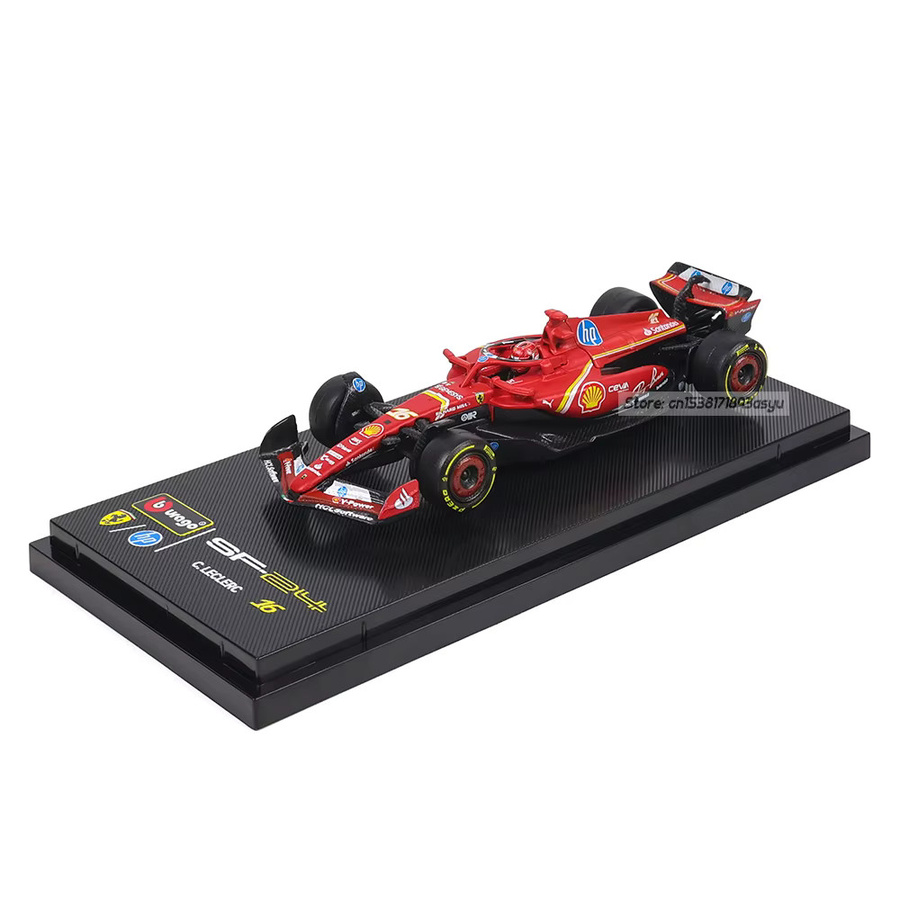Bburago Ferrari SF24, Druckguss-Spielzeugauto-Modell, 1:64 - Bild 4