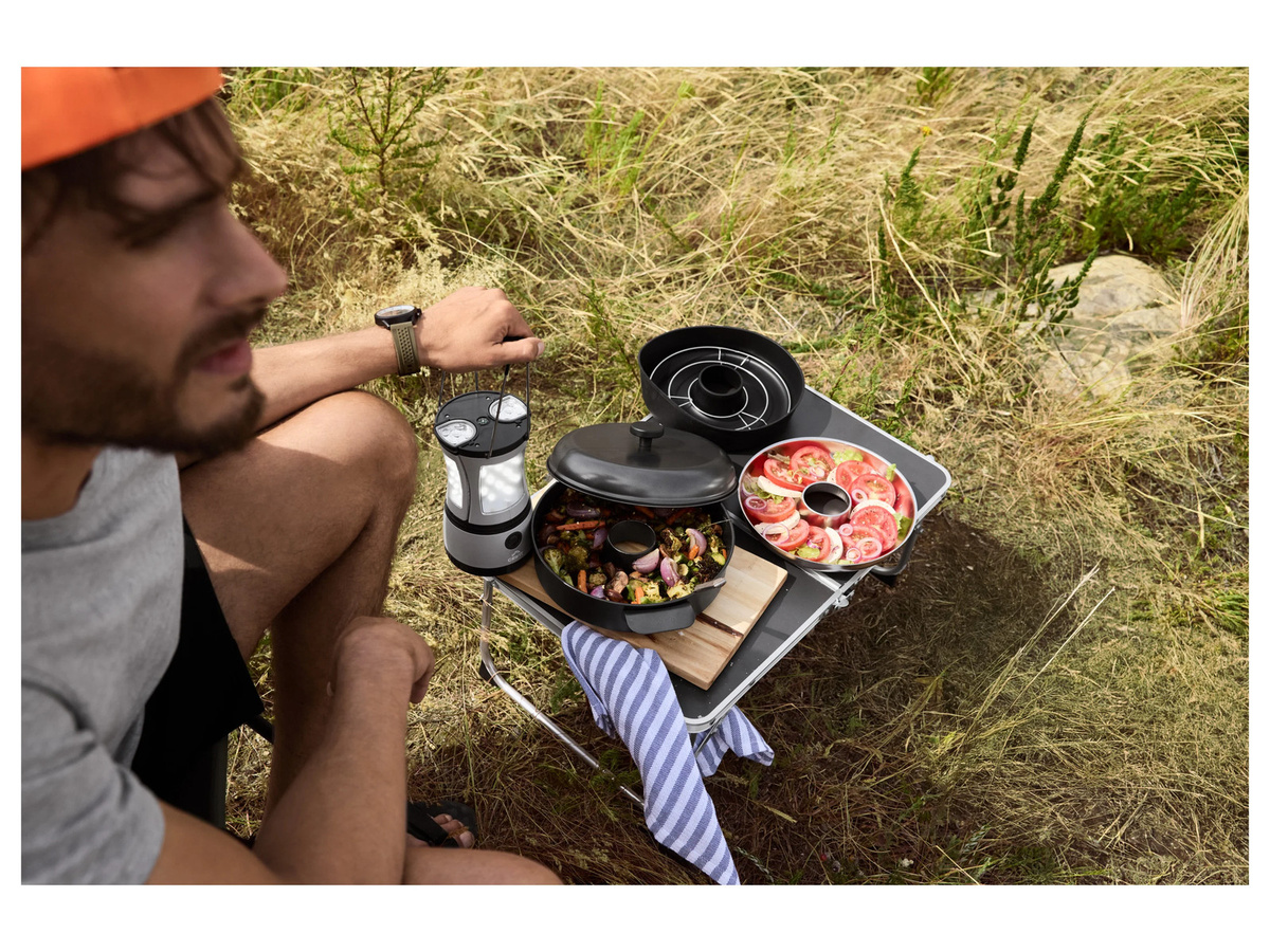 CRIVIT Camping-Backofen-Kit aus Edelstahl und Kunststoff - Bild 2