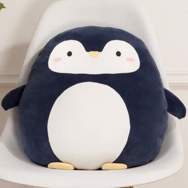 Yiran Health & Beauty Hummer Pinguin Panda Kissen, Plüschtier, 40cm - Bild 1
