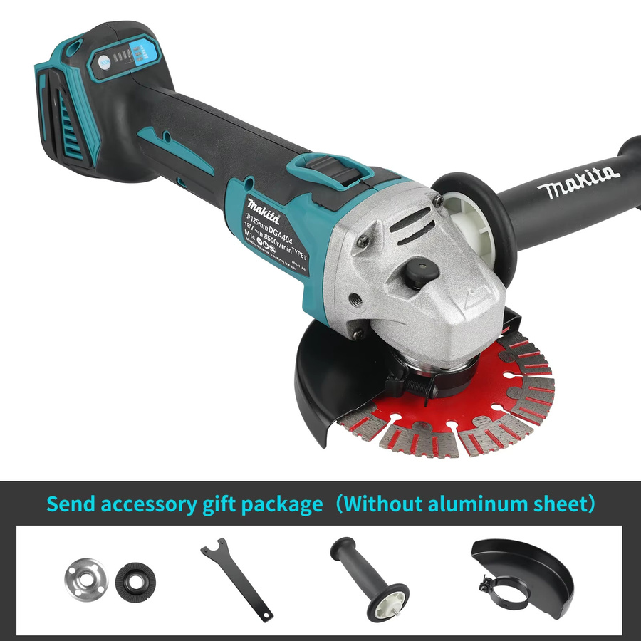 Makita 18V LXT Akku-Winkelschleifer DGA404 mit 125 mm Scheibendurchmesser, bürstenlos - Bild 6