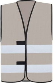 Korntex Warnweste Dortmund grau Gr. XL aus Polyester nach EN 17353:2020 - Bild 1