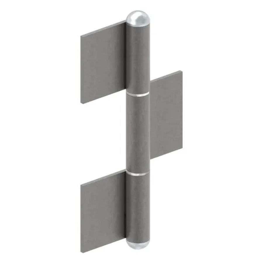 FeNau Konstruktionsband Typ K08 aus Stahl, 3-teilig, grau, 220 mm - Bild 2