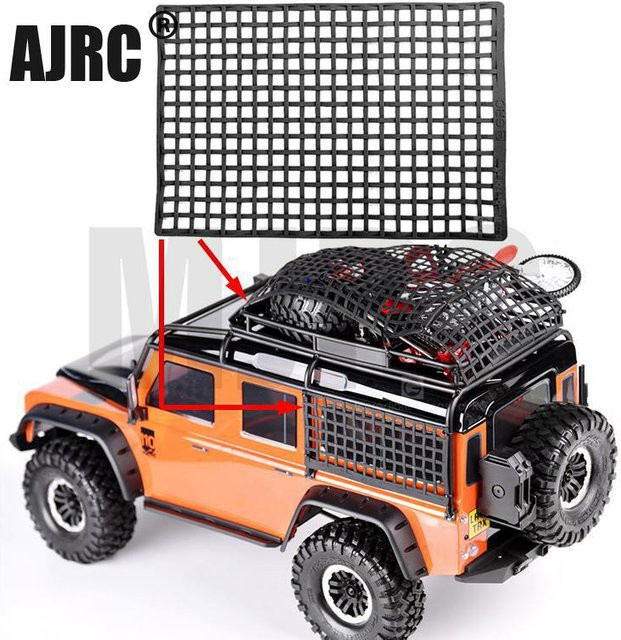 AJRC Gummi Gepäcknetz Fensterdekoration Orange - Bild 1