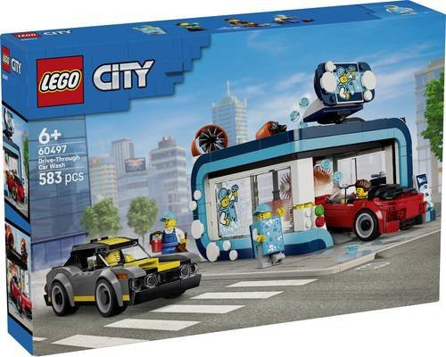 LEGO City Waschstraße Konstruktionsspielzeug ab 6 Jahren