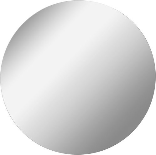 Fackelmann Rundspiegel Grau Durchmesser: 80 cm, Tiefe: 1,5 cm - Bild 1