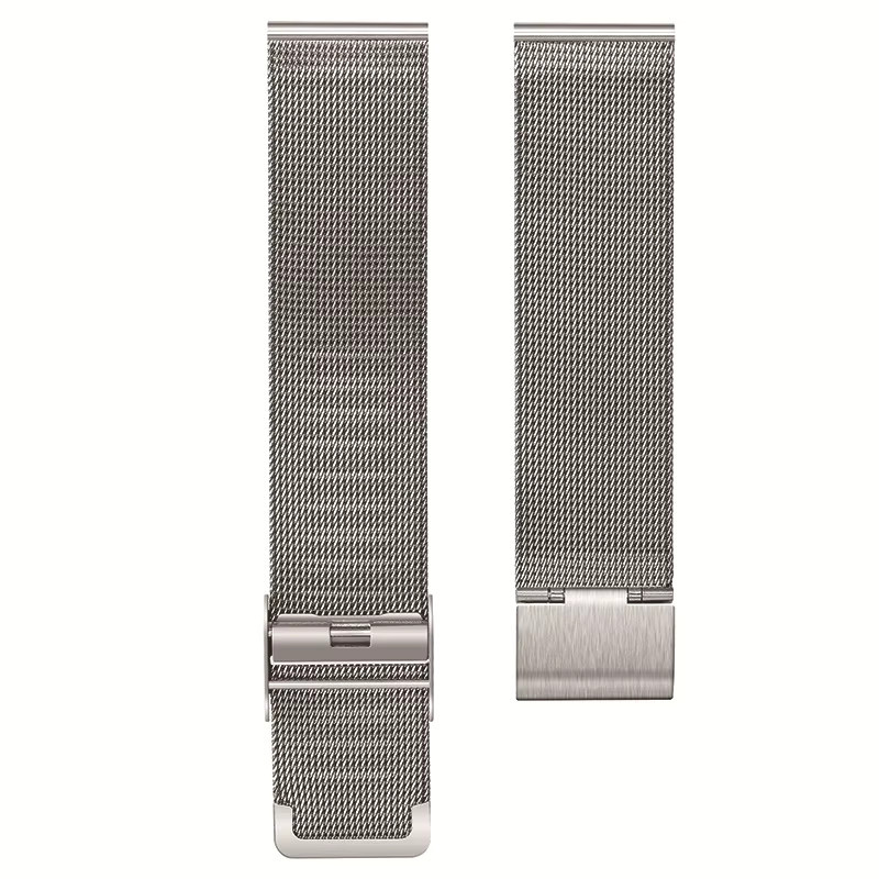 Aotelayer Uhrenarmband Milanaise, Edelstahl, Silber, Unisex - Bild 3