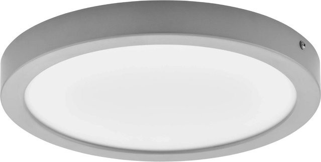 Eglo LED-Deckenleuchte Idun in Silber mit 4.000 K, Höhe: 3,2 cm, Durchmesser: 30 cm - Bild 1