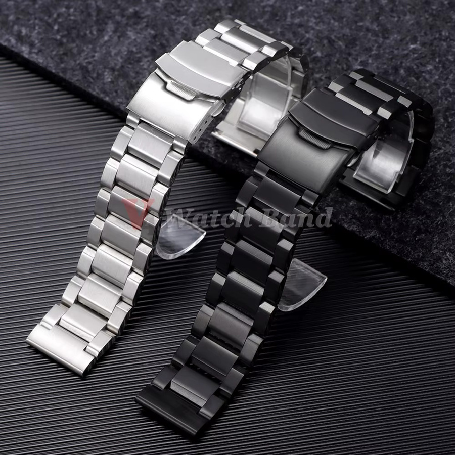 Uhrenarmband Edelstahl, Silber, Unisex - Bild 2