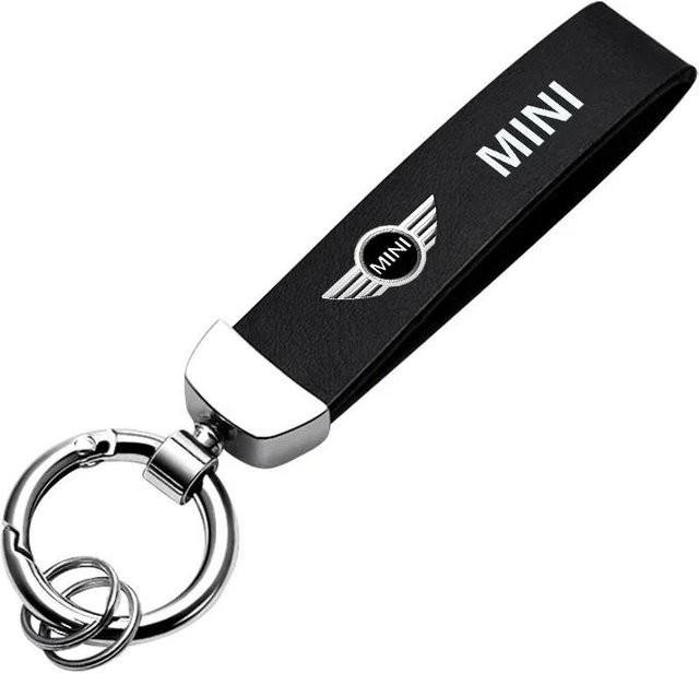 Maxen Autoschlüsselanhänger Leder, schwarz, Unisex - Bild 1