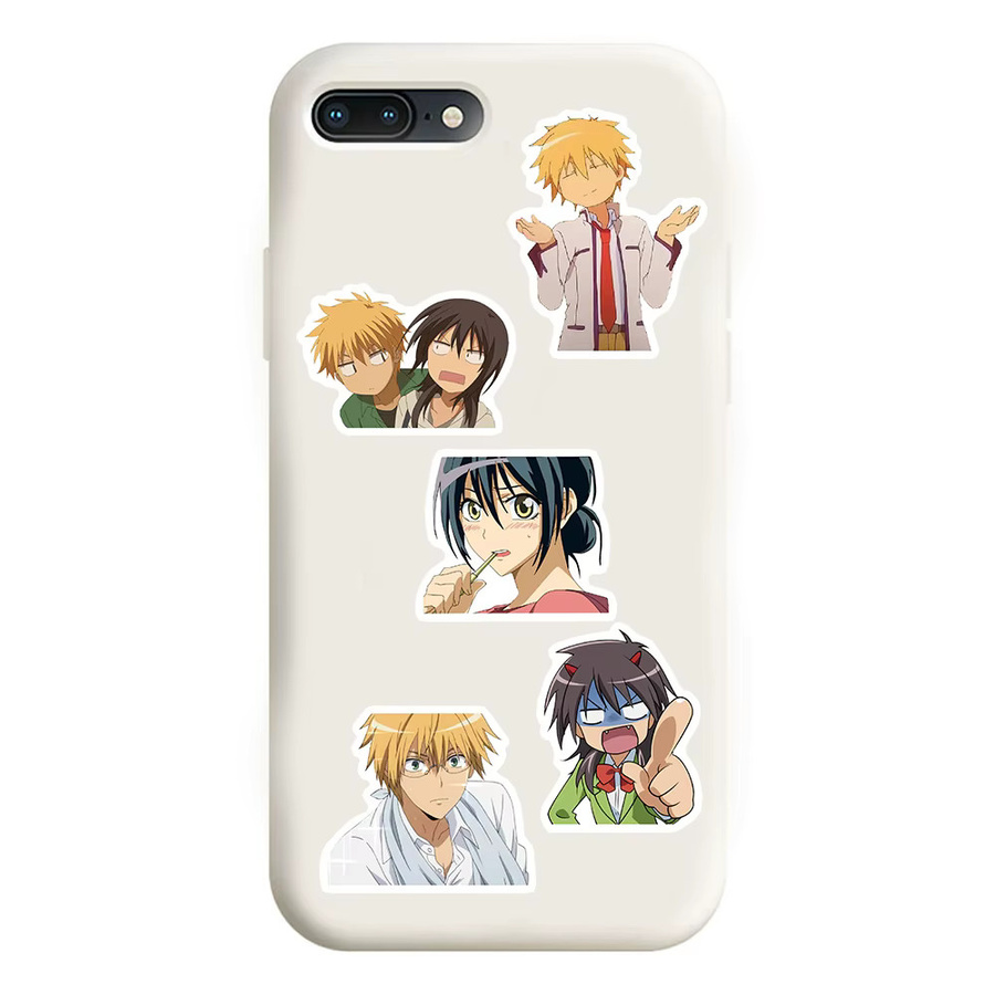 50 Stück Anime Maid-sama! Graffiti-Aufkleber in Multicolour für Laptop, Koffer und DIY-Dekoration - Bild 2