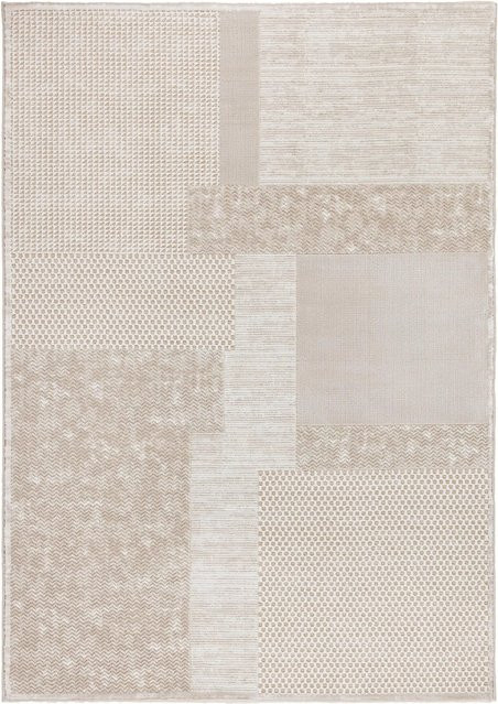 Mömax Flachwebeteppich Nordruhe in Taupe/Beige, modern und maschinell gewebt, B/T: 120 x 170 cm - Bild 1