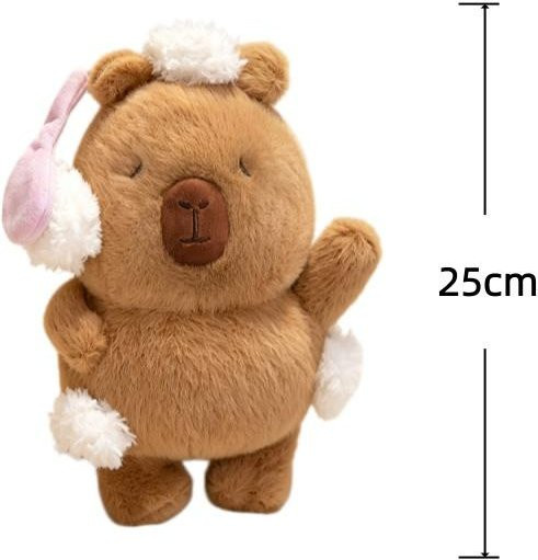 Yiran Health & Beauty Capybara Familie, Plüschtiere, Stoffpuppe, Braun - Bild 1