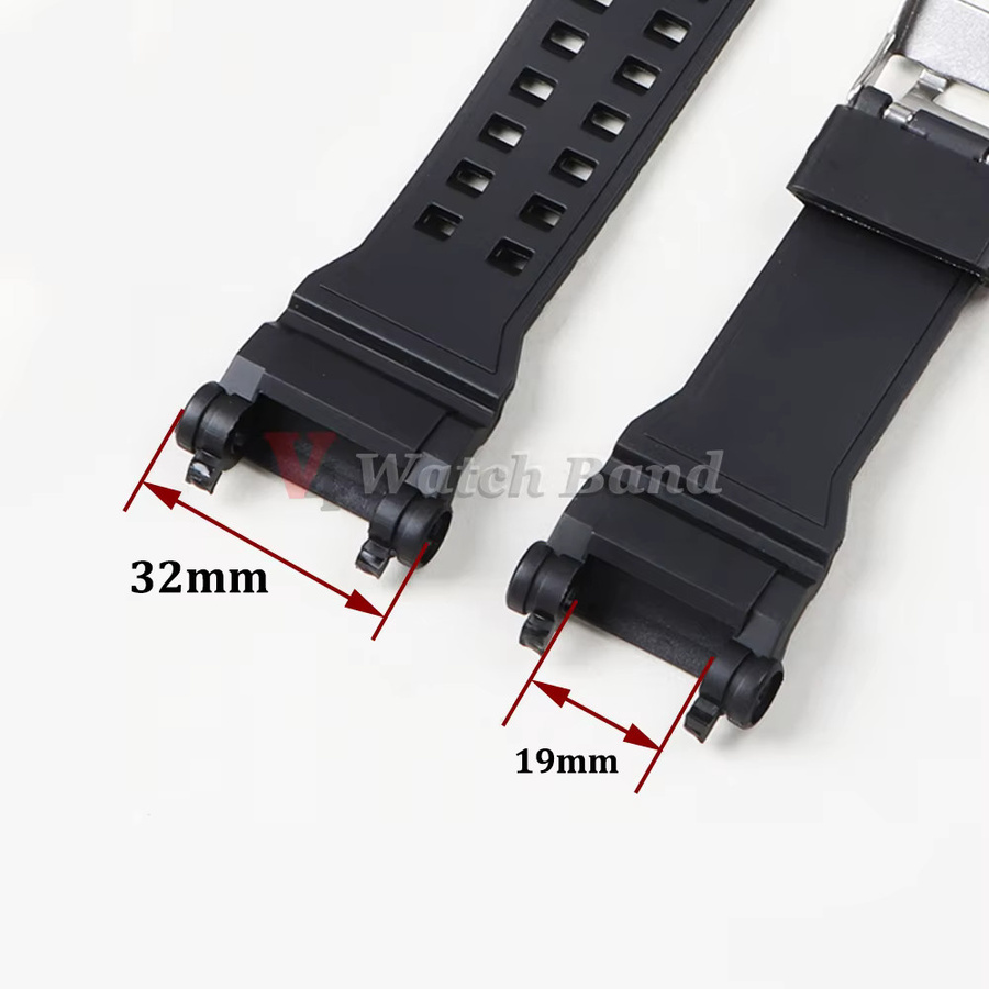 Casio Uhrenarmband, Kunststoff, Schwarz, Herren - Bild 2