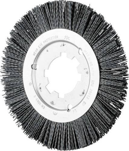 PFERD TOOLS Rundbürste ungezopft RBU mit Keramik-Filament, Korn 120, Farbe Grau - Bild 1