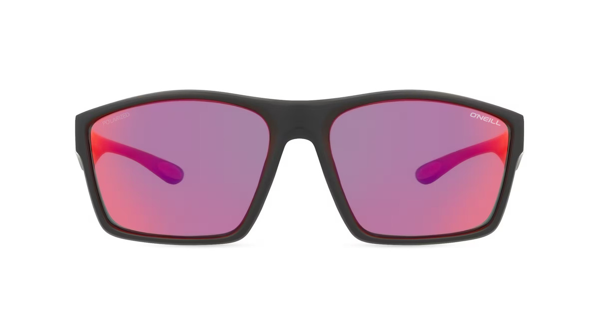 O'Neill ONS 9024 Sonnenbrille, Vollrand, Quadratisch, Kunststoff, Herren, schwarz - Bild 1