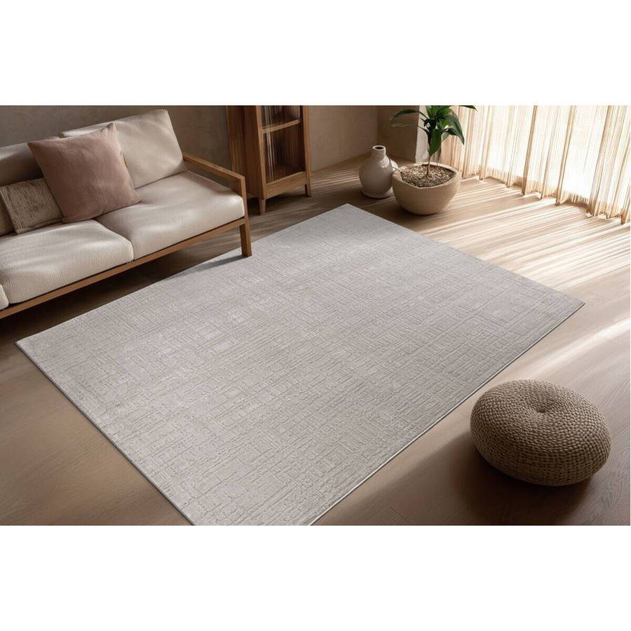 Kayoom Teppich Bandito in Silber, modern und pflegeleicht, B: 160 cm, L: 230 cm - Bild 2