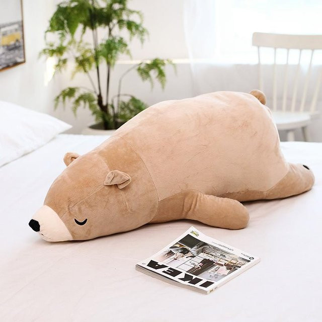 Kidsly Eisbär Plüschpuppe, braun, 35cm - Bild 1
