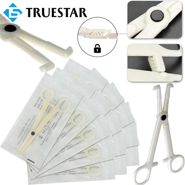 TRUE STAR Piercing Klemmen, Septum Klemmen, Kunststoff, Unisex - Bild 1