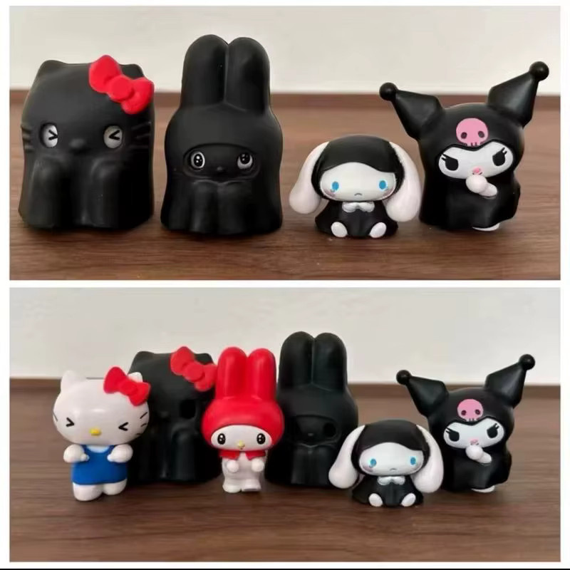 Sanrio Kuromi Blindbox-Figur, Schwarz-Weiß, Einzelfigur - Bild 1