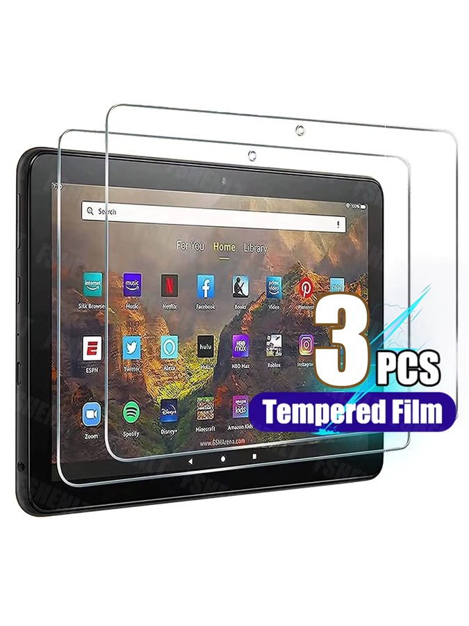 Amazon Tablet-Schutzfolie aus gehärtetem Glas für Fire HD 10 2021 / 2023 Release, Fire HD 10 Plus und Fire HD 10 Kids Pro, 10,1 Zoll, transparent - Bild 6