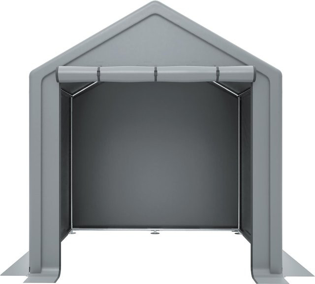 Adventure Hub Fahrradgarage mit Rolltor in Dunkelgrau, B/T/H: 190 x 170 x 200 cm - Bild 1
