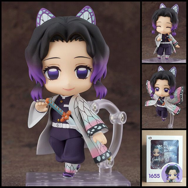 Bandai Demon Slayer Shinobu 1655 Insekten-Hashira, Artikulierbare Gesichtswechsel-Sammelfigur, Einzelfigur - Bild 1