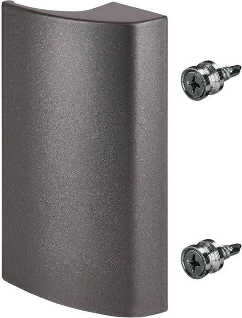 SO-TECH Balkontürgriff SEJA II in Anthrazit aus Aluminium mit verdeckter Verschraubung, B/H/T: 85 x 40 x 20 mm, BA 48 mm - Bild 1