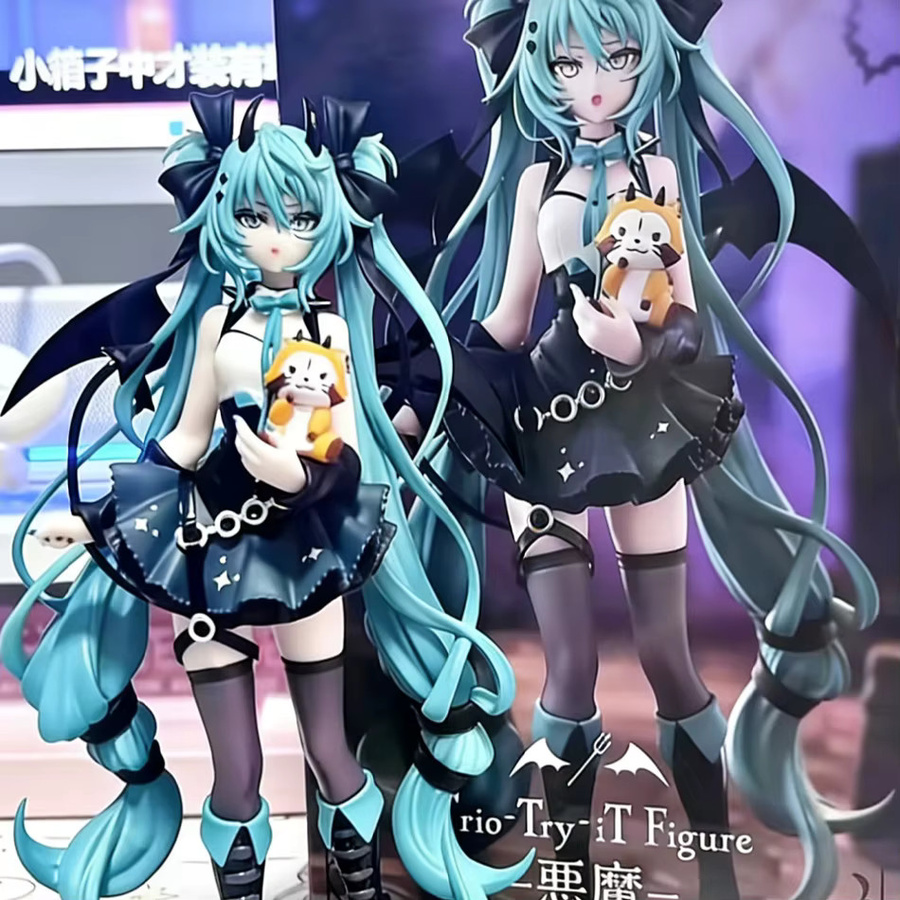 Bandai Hatsune Miku Kleiner Teufel Waschbär, Actionfigur, 19cm - Bild 6