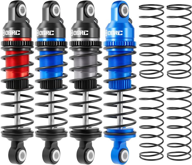 OGRC Aluminium-Ölstoßdämpfer 60mm 500CST, Blau, Metall, Zubehör - Bild 1