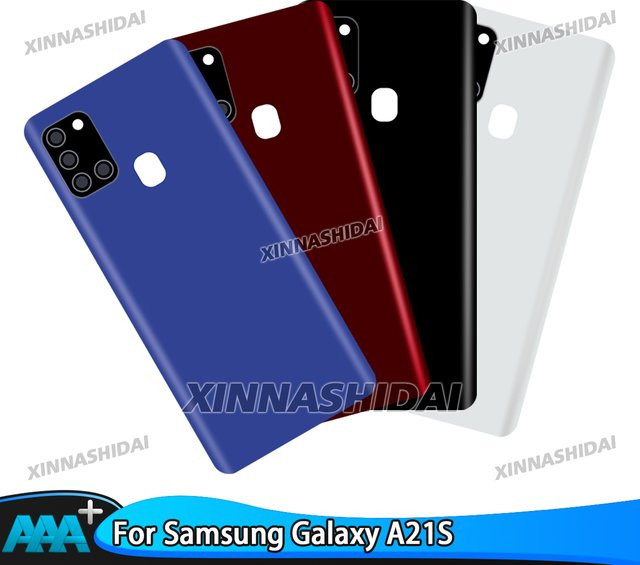 Samsung Galaxy A21S Ersatz Gehäuse Rückseite Batterieabdeckung in Weiß - Bild 1