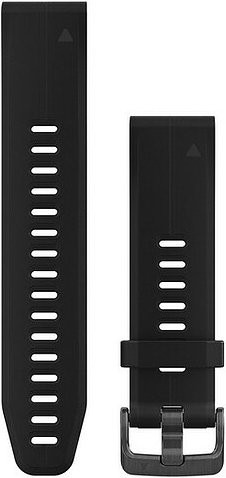 Garmin Uhrenarmband Silikon, Schwarz, Unisex - Bild 1