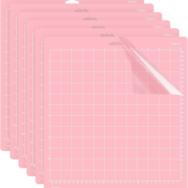 3er-Set klebrige Griffmatten für Cricut Maker in Pink, 30,5 x 30,5 cm, ideal für Stoff, Papier, Scrapbooking und DIY-Projekte - Bild 1