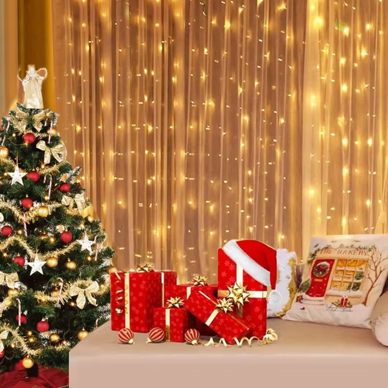 OKAL RED EAST LED USB-Lichterkette mit Fernbedienung für Schlafzimmer und Weihnachtsdekoration - Bild 2