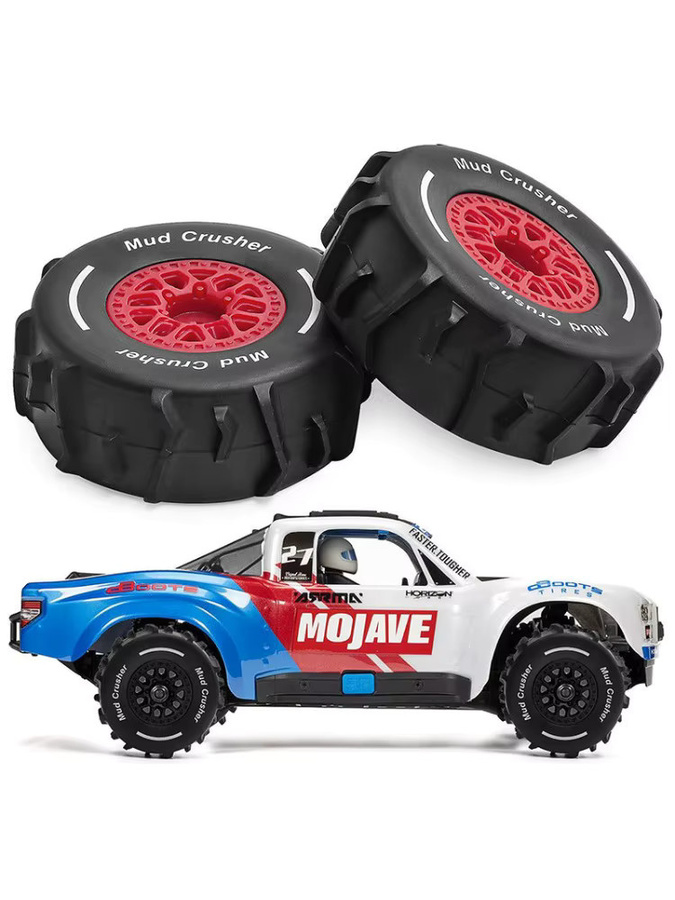 Desert Short Course Truck Sand, 4-teiliges Set, 72 mm Reifen, 12 mm Radsechskant, 1:16 - Bild 3