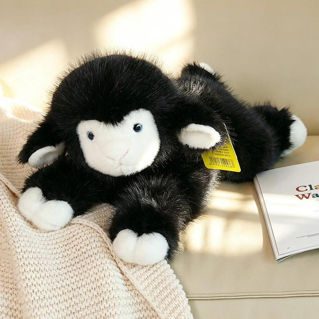 Yiran Health & Beauty Lamm Schaf Puppe Plüschtier, 40cm, ab 14 Jahre - Bild 1