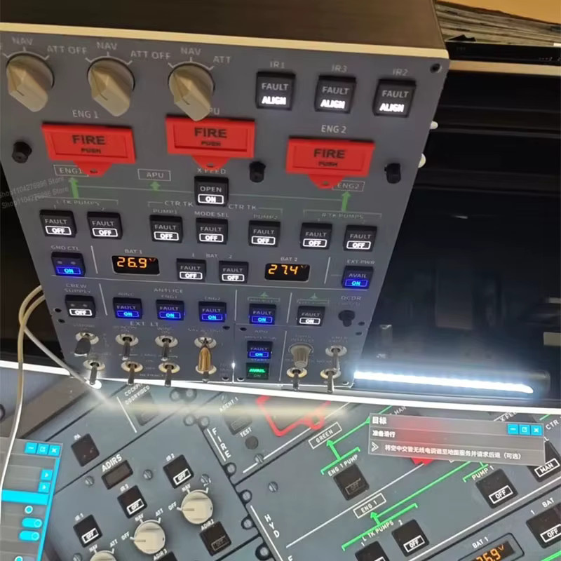 ZCGM PC-Simulationsflugspiel A320 mit integriertem Overhead-Panel für XPlane und MSFS 2020 2024 - Bild 2
