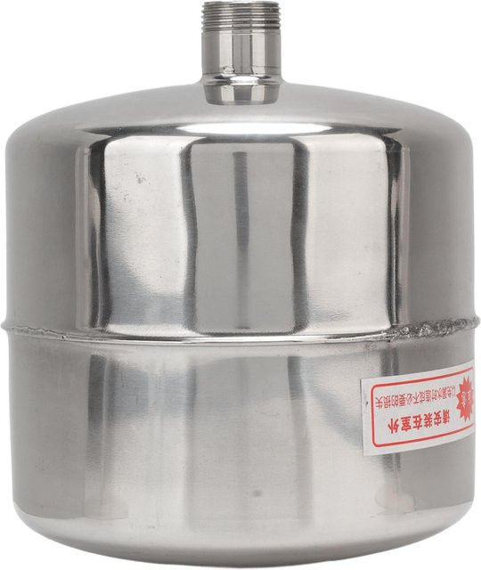Pumpendruckschalter mit 4L Tank aus Edelstahl in Silber von Painter - Bild 1