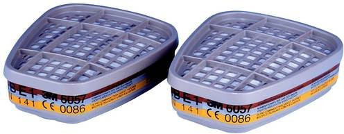 3M Kombifilter 6057 ABE1 Gase- und Dämpfefilter, 8 Stück - Bild 2