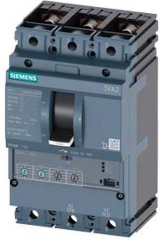 Siemens 3VA2025-6HM32-0AA0 Leistungsschalter in Grau mit einem Einstellbereich von 10 - 25A und einer maximalen Schaltspannung von 690 V/AC - Bild 1