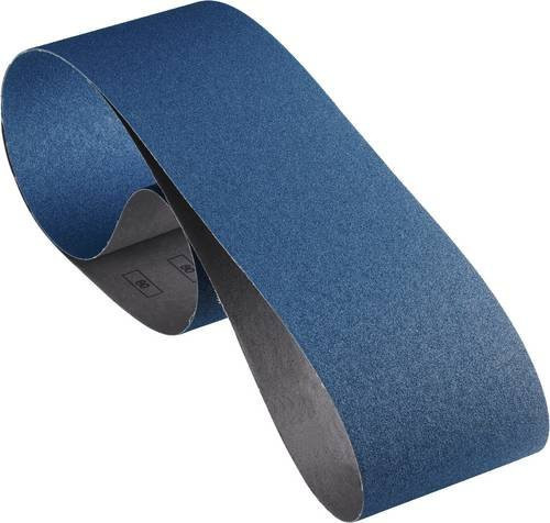 Rhodius ESB ZX 303702 Schleifband-Set für Metall, Körnung 80, Blau, 10 Stück, L x B: 2000 x 150 mm - Bild 1