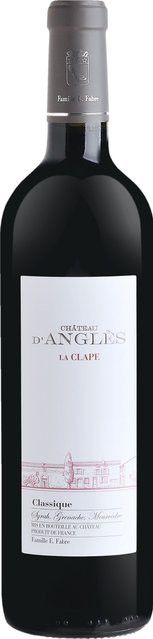 Château d'Anglès La Clape Classique Rouge, Rotwein 2022, Grenache/Mourvedre/Syrah, Languedoc-Roussillon, trocken, 0,75 l - Bild 1