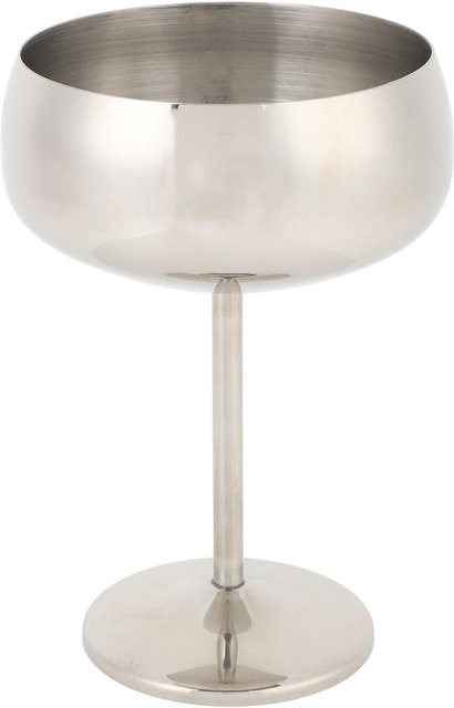 CosyHome Edelstahl Weinglas aus 304 Edelstahl in Silber mit 400 ml Fassungsvermögen - Bild 1